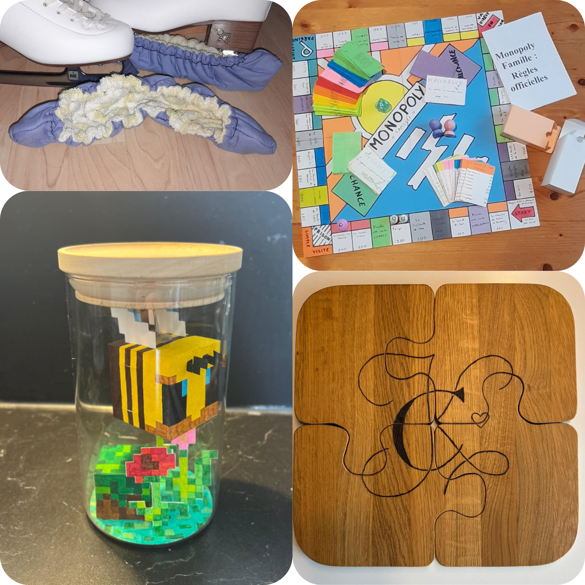 Examples of creations from other categories