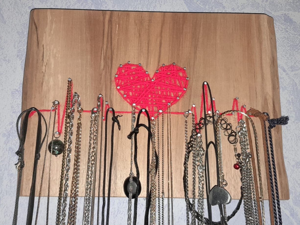 Coeur porte-bijoux