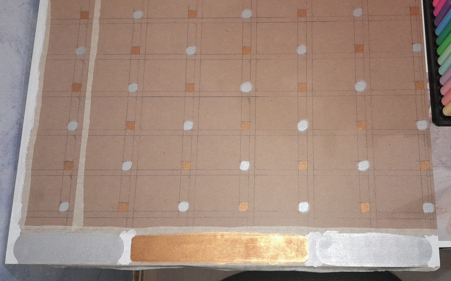 Erasable calendar